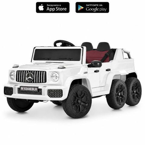 Дитячий Електромобіль Mercedes-Benz 6x6 M 6344EBLR-1 фото