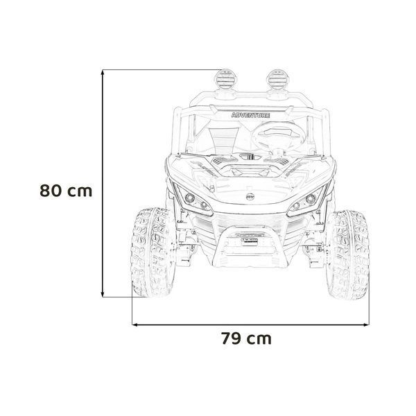 SPEEDY 4x4 Багги Автомобиль Белый Белый PA.SX3558.BIA фото