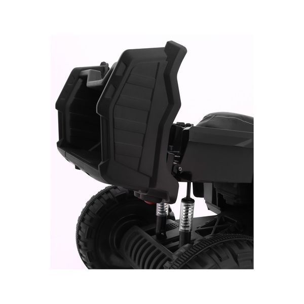 Детский квадроцикл Quad XL ATV 2,4 ГГц Черно-зеленый + Пульт дистанционного управления + привод 4x4 + багажник + свободный запуск + EVA + светодиодный индикатор звука Czarny zielony PA.BDM0909.2.4GHZ.CZ-ZIE фото