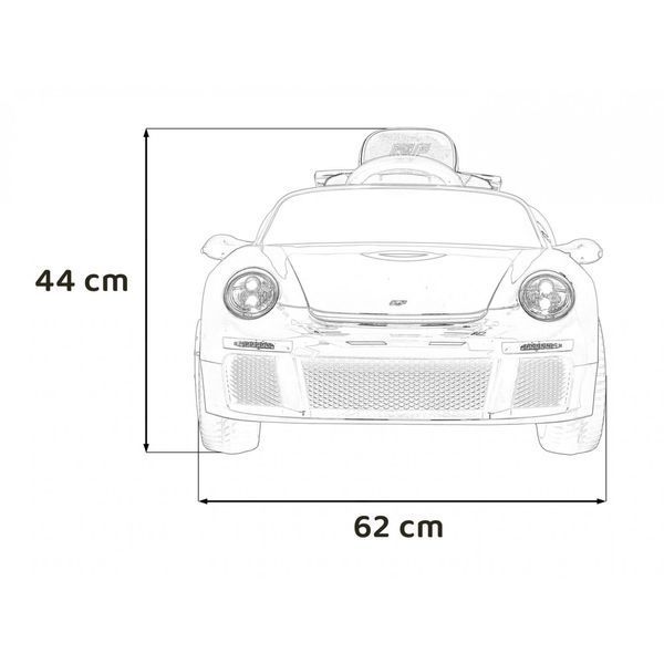 RUF CTR3 Красный автомобиль Красный PA.BRD-2188.CR фото