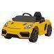 Дитяче авто на акумуляторі Porsche Spyder RS ​​​​718 Жовтий PA.DK-P718.EXL.ZOL фото