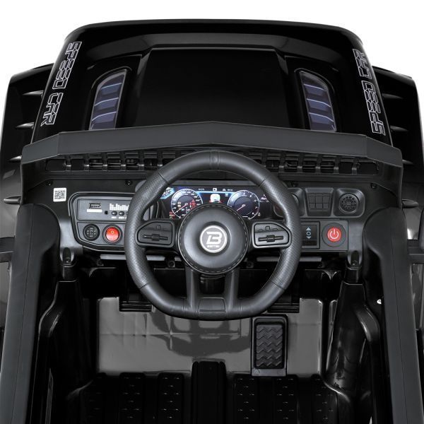 Електромобіль Jeep (Чорний) M 5836EBLRS-2 фото