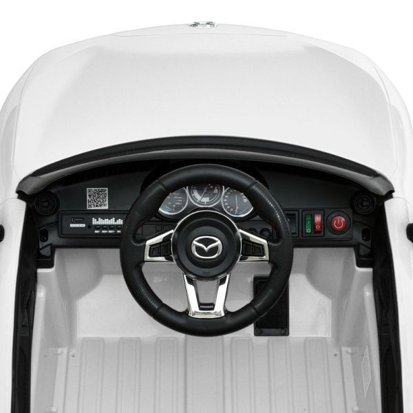 Електромобіль Mazda (Білий) M 5846EBLR-1 фото