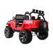 Дитячий позашляховик Jeep Monster 4x4 Червоний + Пульт + Регулювання сидіння + MP3 LED + Багажник + Рюкзак Червоний PA.WXE1688.CR фото 2