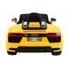 Дитячий електромобіль Audi R8 Spyder на акумуляторі Жовтий + Пульт + EVA + Free Start + Радіо MP3 + LED Жовтий PA.JJ2198.ZOL фото 4