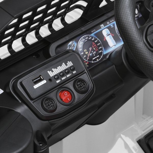 Електромобіль Jeep (Білий) M 5836EBLR-1 фото