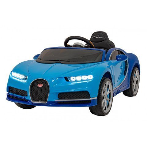 Дитячий електромобіль Bugatti Chiron на акумуляторі синій Синій PA.HL318.NIE фото