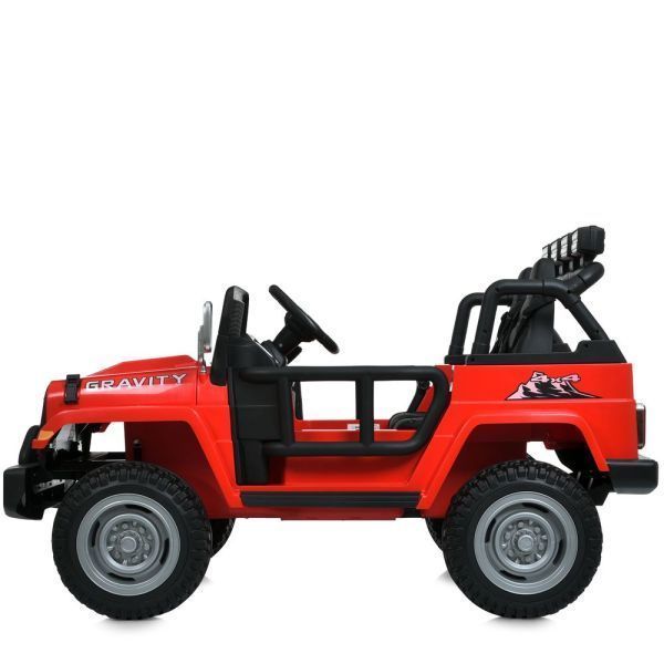 Електромобіль Jeep (Червоний) M 6108EBLR-3(24V) фото