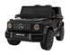 Детский внедорожник на аккумуляторе чёрный Mercedes Benz AMG G63 для малышей 1035 фото 1