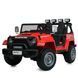 Електромобіль Jeep (Червоний) M 6108EBLR-3(24V) фото 1