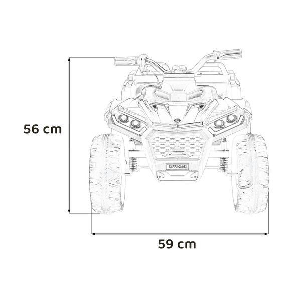 Квадроцикл Quad Sport TX Черный Чёрный PA.HL699.CZ фото