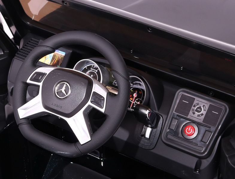 Детский электромобиль Джип Mercedes Benz G65 AMG Черный на аккумуляторе 1170 фото