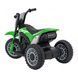Детский кроссовый велосипед Honda CRF 450R на аккумуляторе, Зеленый + 3 колеса + резиновый протектор + звуковой сигнал Зелёный PA.H5.ZIE фото 6