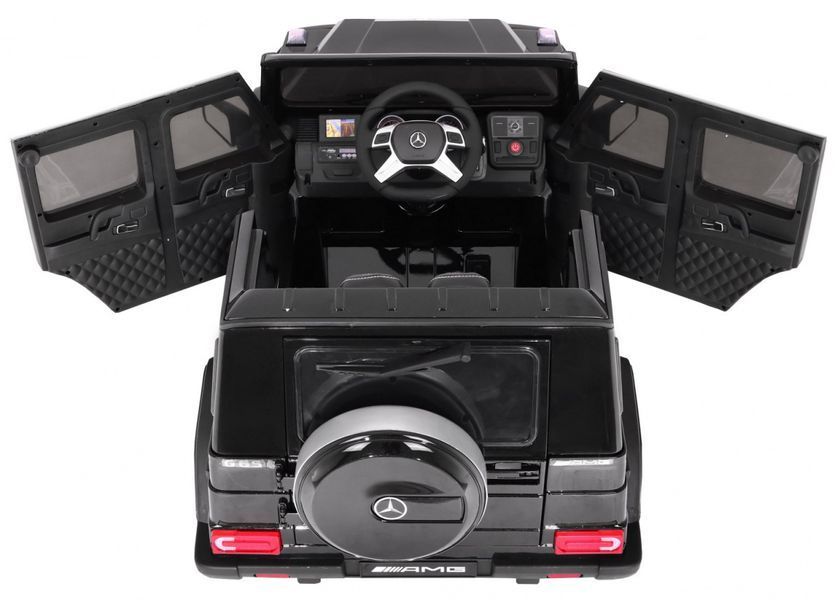 Детский электромобиль Джип Mercedes Benz G65 AMG Черный на аккумуляторе 1170 фото
