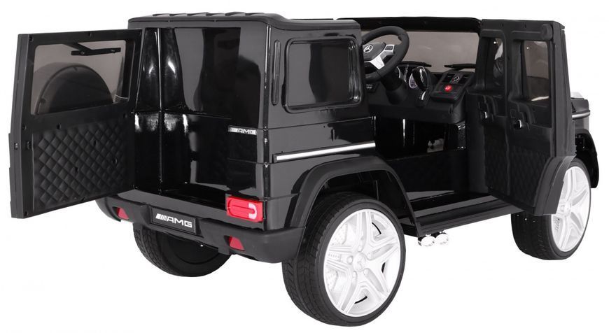 Детский электромобиль Джип Mercedes Benz G65 AMG Черный на аккумуляторе 1170 фото