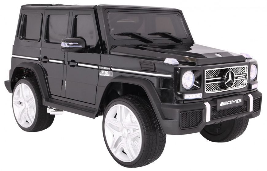 Детский электромобиль Джип Mercedes Benz G65 AMG Черный на аккумуляторе 1170 фото