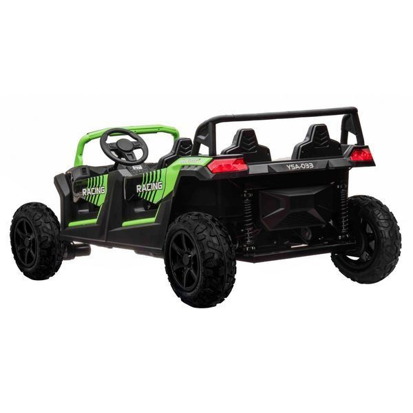 4-місний дитячий баггі ATV RACING UTV2000 з літій-іонним акумулятором Зелений Зелений PA.A033.LIION.ZIE фото