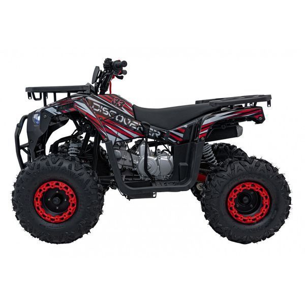 Квадроцикл бензиновий 125CC DISCOVERER Червоний PSP.ATV009.8.CR фото