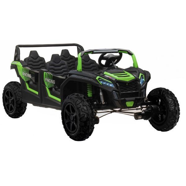 4-місний дитячий баггі ATV RACING UTV2000 з літій-іонним акумулятором Зелений Зелений PA.A033.LIION.ZIE фото