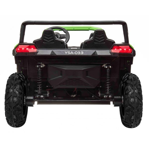 4-місний дитячий баггі ATV RACING UTV2000 з літій-іонним акумулятором Зелений Зелений PA.A033.LIION.ZIE фото