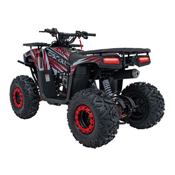 Квадроцикл бензиновий 125CC DISCOVERER Червоний PSP.ATV009.8.CR фото