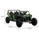 4-місний дитячий баггі ATV RACING UTV2000 з літій-іонним акумулятором Зелений Зелений PA.A033.LIION.ZIE фото 2