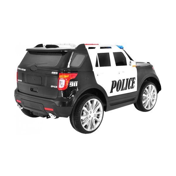 Дитячий електромобіль SUV Police на акумуляторі + сирени Чорний PA.CH9935.CZ фото