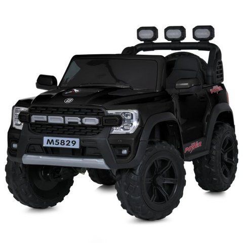Авто на акумуляторі для дітей Ford (Чорний) з пультом дистанційного керування для батьків M 5829EBLRS-2 фото