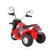 Дитячий мотоцикл MiniBike на акумуляторі, червоний + звуки + LED підсвічування + екошкіра Червоний PA.JC916.CR фото 5