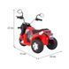Дитячий мотоцикл MiniBike на акумуляторі, червоний + звуки + LED підсвічування + екошкіра Червоний PA.JC916.CR фото 2