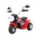Дитячий мотоцикл MiniBike на акумуляторі, червоний + звуки + LED підсвічування + екошкіра Червоний PA.JC916.CR фото 1