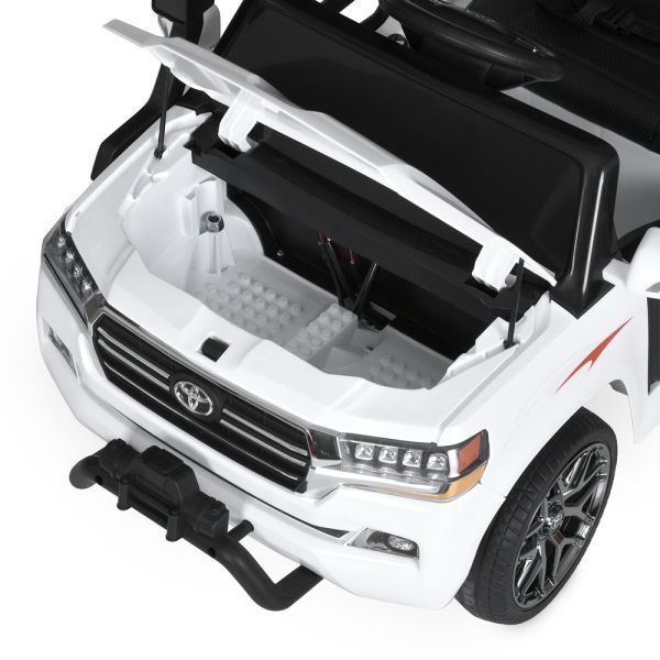Електромобіль Toyota Land Cruiser для дітей  (Білий) M 5101EBLR-1 фото