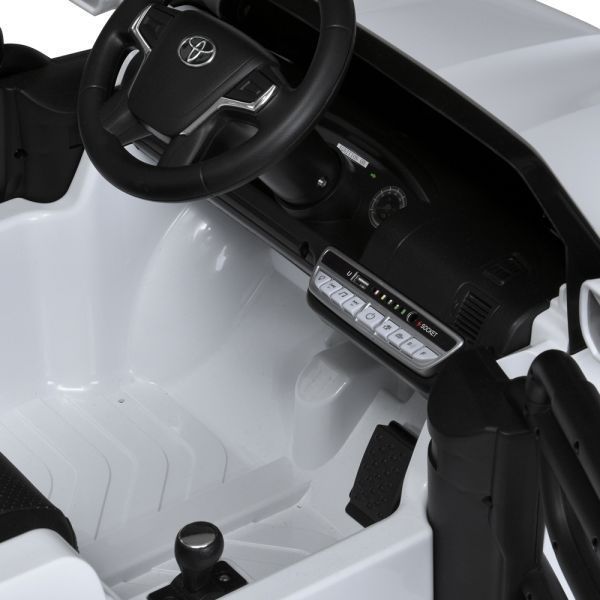 Електромобіль Toyota Land Cruiser для дітей  (Білий) M 5101EBLR-1 фото