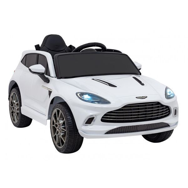 Aston Martin DBX для детей на батарейках Белый + Пульт дистанционного управления + EVA + Ремни безопасности + Медленный старт + Аудиосветодиод Белый PA.S310.BIA фото