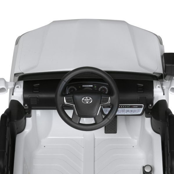 Електромобіль Toyota Land Cruiser для дітей  (Білий) M 5101EBLR-1 фото