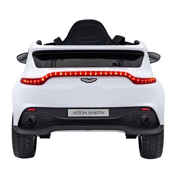 Aston Martin DBX для детей на батарейках Белый + Пульт дистанционного управления + EVA + Ремни безопасности + Медленный старт + Аудиосветодиод Белый PA.S310.BIA фото