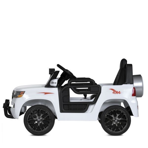 Електромобіль Toyota Land Cruiser для дітей  (Білий) M 5101EBLR-1 фото