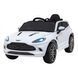 Aston Martin DBX для детей на батарейках Белый + Пульт дистанционного управления + EVA + Ремни безопасности + Медленный старт + Аудиосветодиод Белый PA.S310.BIA фото 1