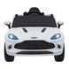 Aston Martin DBX для детей на батарейках Белый + Пульт дистанционного управления + EVA + Ремни безопасности + Медленный старт + Аудиосветодиод Белый PA.S310.BIA фото 4