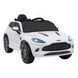 Aston Martin DBX для детей на батарейках Белый + Пульт дистанционного управления + EVA + Ремни безопасности + Медленный старт + Аудиосветодиод Белый PA.S310.BIA фото 9