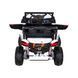 Детская коляска UTV-MX на аккумуляторе Белый + привод 4x4 + Пульт дистанционного управления + Аудиосветодиод + Отделение для хранения + EVA + Бесплатный старт Белый PA.XMX-613.BIA фото 6