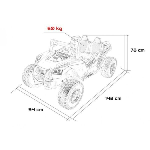 Баггі RTR Monster Speed ​​​​4x4 Pink Рожевий PA.SX2928.ROZ фото