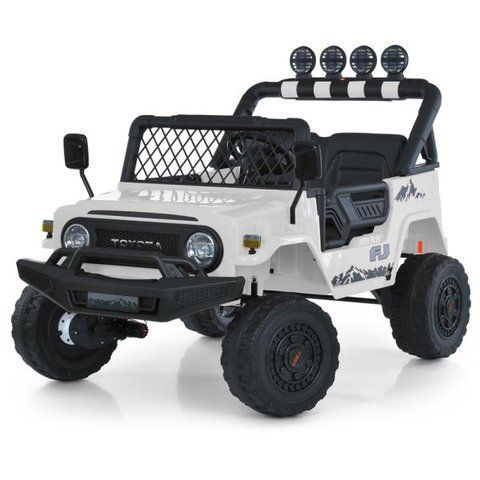Дитячий Електромобіль Toyota для дітей від 1 року(Білий) 2566AEBLR-1(24V) фото