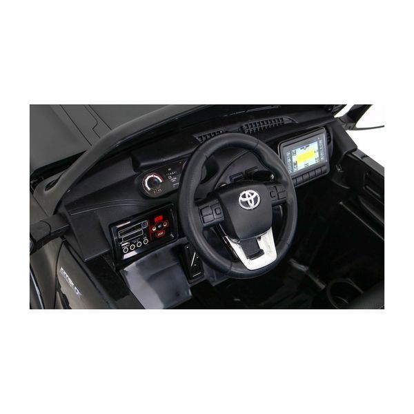 Дитяча машинка на акумуляторі  Пікап Toyota Hilux Black Чорний PA.DK-HL850.CZ фото