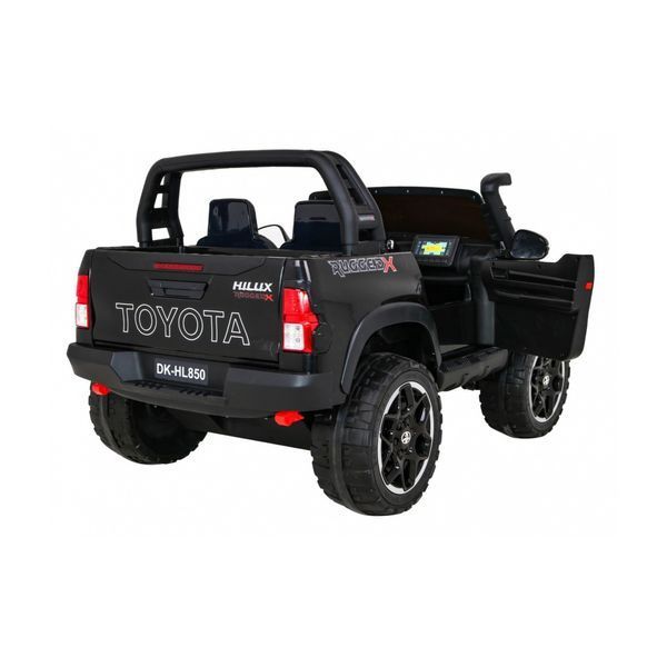 Дитяча машинка на акумуляторі  Пікап Toyota Hilux Black Чорний PA.DK-HL850.CZ фото