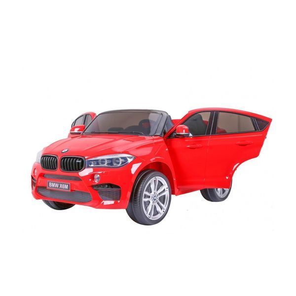 BMW X6M XXL для 2 детей Красный внедорожник + Пульт + Экокожа Красный PA.JJ2168.CR фото