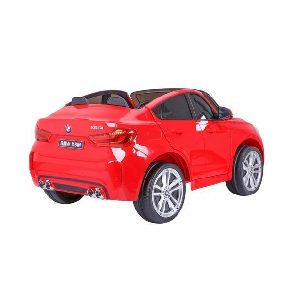 BMW X6M XXL для 2 детей Красный внедорожник + Пульт + Экокожа Красный PA.JJ2168.CR фото