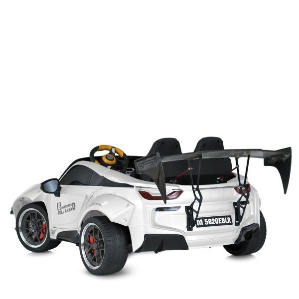 Двомісний дитячий електромобіль BMW 24V до 40 кг навантаження M 5820EBLR-1(24V) фото