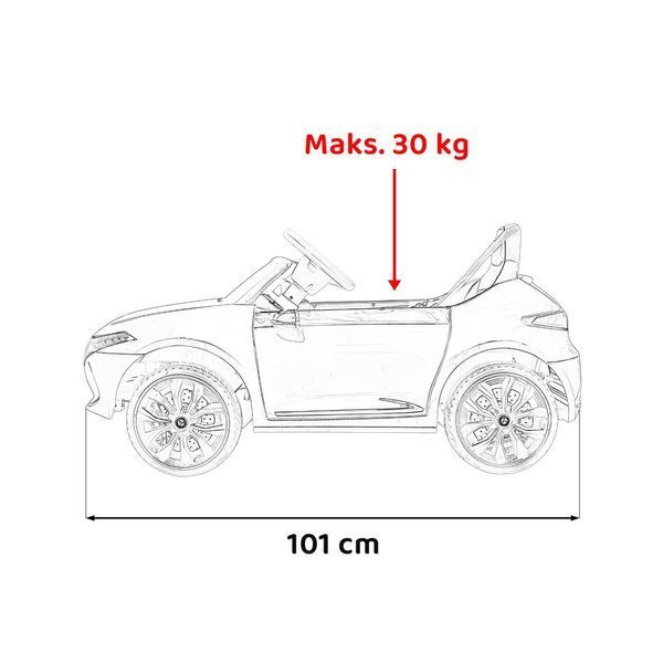 Mercedes Benz AMG EQA для дітей Чорний Чорний PA.QY2288.CZ фото