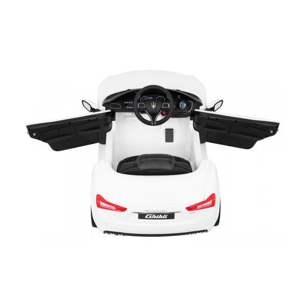 Дитячий Maserati Ghibli на акумуляторі Білий + Пульт Білий PA.SL631.BIA фото